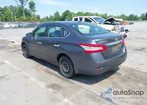 2014 Nissan Sentra Sv из США, поврежденный, VIN 3N1AB7APXEY303838